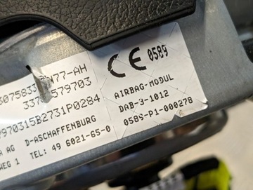 фото thumb №11, Bmw f10 f20 f30 f48 f49 x1 3074997 повітряна подушка водія air bag