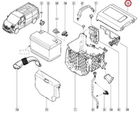 фото thumb №4, Крышка акумулятора renault scenic iii trafic 3 1.6 1.9 dci 1.4 tce оригинальный номер