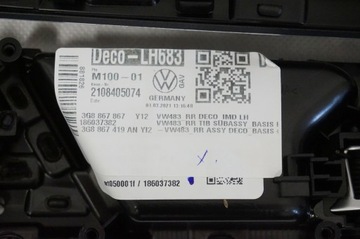 фото thumb №11, Планки декори панелі декоративний vw arteon 3h fl