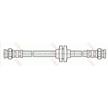 фото thumb №3, Шланг ham. зад bravo ii stilo delta iii 01-14