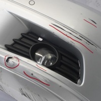 фото thumb №12, Mercedes w204 бампер передний iridium серебряный серебряный металлик - 775