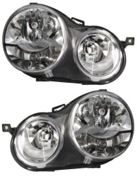 фото thumb №1, Фары лампы vw polo 9n 2001-2005 tyc комплект + двигатели