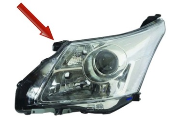 фото thumb №4, Лампа фара левая перед держатель avensis t27 iii