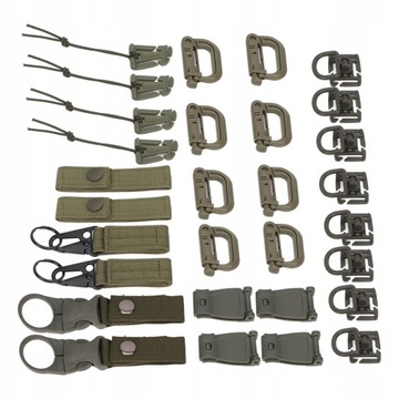 30 шт. насадки Molle D Пряжка для рюкзака