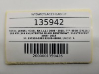 фото thumb №9, Дисплей head up lexus rx 450h 257510-0383 83108-48040 оригинал