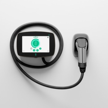 Зарядная станция Wallbox Commander 2 22кВт 5м Черный
