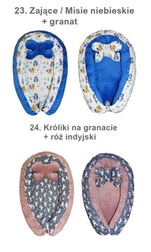 KOKON KOJEC OTULACZ LEŻACZEK GNIAZDKO MINKY DUŻY !