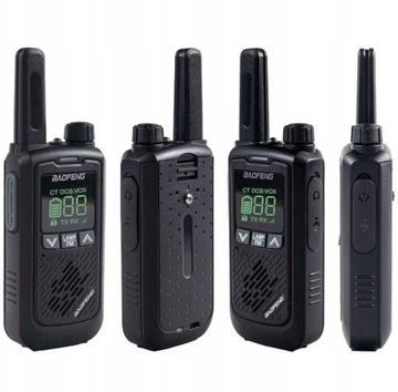 ŁKI TOKI РАЦИЯ ДЛЯ ДЕТЕЙ КОРОТКОВОЛНОВЫЕ PMR 16 КАНАЛОВ BAOFENG T17