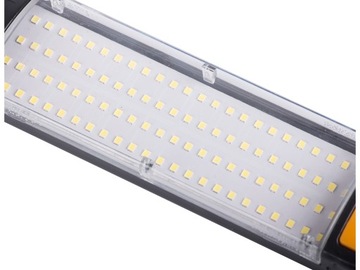 ЛАМПА ДЛЯ МАСТЕРСКОЙ 230В С МАГНИТОМ + КРЮК МОЩНАЯ ЛАМПА 96 LED COB