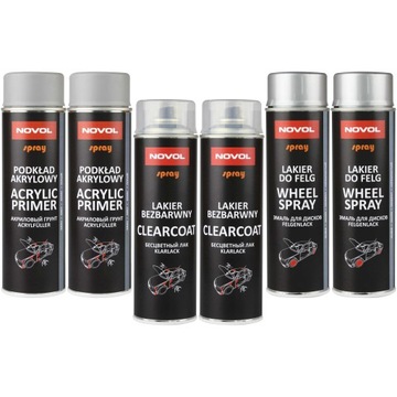 NOVOL Комплект для регенерации дисков Silver Gloss 'M