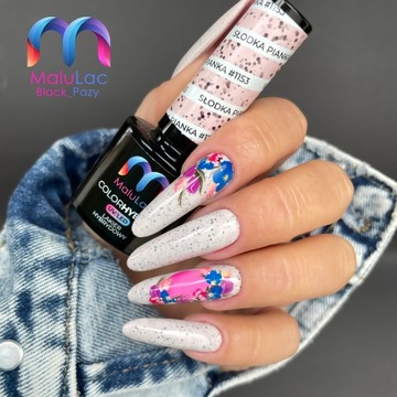 Набор для маникюра 8x гибридный лак MaluLac SWEET FOAM 5г