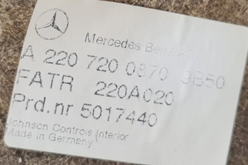фото thumb №10, Боковина оббивка правий перед mercedes w220 євро