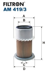 фото thumb №2, Filtron am 419/3 фильтр воздуха