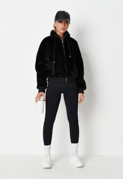 ЧЕРНЫЙ МЕХ ДЛЯ ВЫСЫХ ЛЮДЕЙ 32 MISSGUIDED P0/TX15*