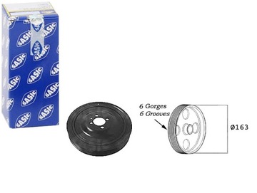 фото thumb №7, Sasic колесо ременное вала opel astra h