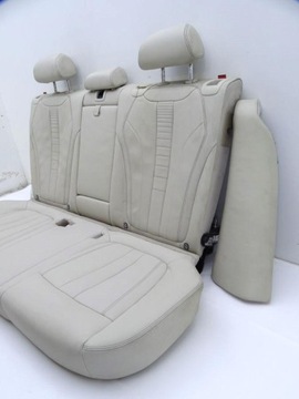 фото thumb №13, Bmw x5 f15 13-18 сиденья комфорт диван бежевая кожа европа 5 человек 40km