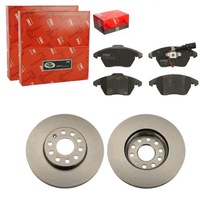 фото thumb №1, Trw гальмівні диски+ гальмівні колодки перед vw eos 2006-15 golf v vi