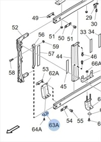 фото thumb №4, Кронштейн кронштейн пластина підкладка scania ngs r s p g 2519915 b-b