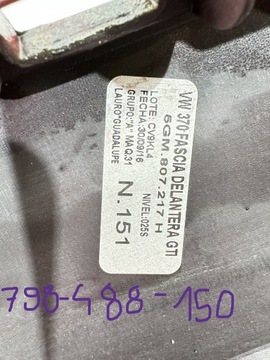 фото thumb №14, Volkswagen vw golf vii 7 gti gtd бампер перед usa bez отверстий противотуманные фары om