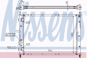 фото thumb №16, Nissens 61879a радиаторов, система охлаждение двигателя 61879a nis 61879a