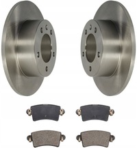 фото thumb №1, Гальмівні диски + гальмівні колодки задня master ii movano a interstar