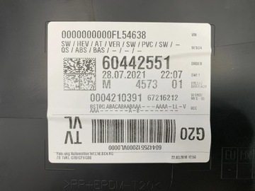 фото thumb №6, Bmw 3 g20 g21 боковина обивка дверь материал