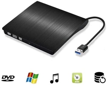 Устройство записи компакт-дисков DVD-R/RW Внешний USB 3.0
