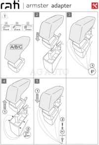 фото thumb №2, Подлокотник предназначенный do kia rio, 2017-2024, armster 3