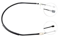 фото thumb №13, Трос тормоза ручного mercedes slk r171 m113.98