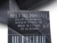 фото thumb №7, Volvo xc70 pas безпеки сидіння заднього середнього задня центр 2010