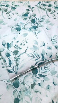 Пододеяльник на кровать АКАЦИЯ МЯТА листья мяты 110х125 ikea