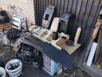 Туннель средний защита панель управление бардачок подлокотник audi a6 c6 Оригинал, фото thumb