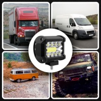 Лампа рабочая led 60w противотуманная фара прожектор фара автомобильный 12v 24v в Украине, фото thumb