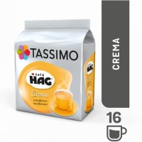 TASSIMO Jacobs Cafe HAG Crema капсулы БЕЗ КОФЕИНА