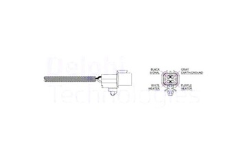 фото thumb №2, Лямбда-зонд delphi es20214-12b1 hyundai delphi