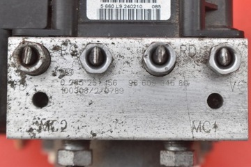 фото thumb №7, Насос abs 9660934580 citroen c4 picasso 1 i 1.6 vti 120 km 06-13