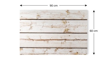 Tablica na magnesy METALboards, deski w bieli 90x60 cm + zestaw GRATISÓW