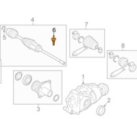 фото thumb №5, Bmw 1 f21 f20 болт фланець вала вихідного передній 31206795249