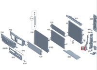 фото thumb №7, Mercedes-benz c w206 left радіатор air повітропровід a2065050500 original