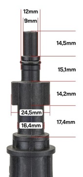 ЩЕТКА PATIO ДЛЯ МАШИНЫ ПОД ДАВЛЕНИЕМ RTMC0028-SP1