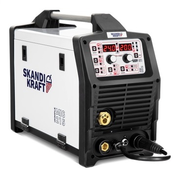 ИНВЕРТОРНЫЙ СВАРОЧНЫЙ АППАРАТ SKANDI KRAFT MIG 215 MMA TIG IGBT SYN PULS