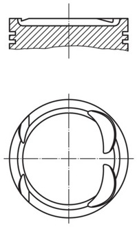 фото thumb №2, Поршень 82,71 nissan primastar opel vivaro a renault clio ii, espace iii,