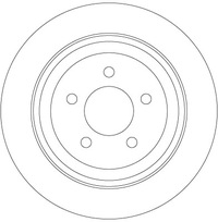 фото thumb №4, Диск тормозной. dodge nitro 07- задняя