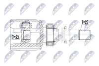 фото thumb №3, Шарнир внутренний правый renault koleos 08-