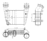 фото thumb №2, Интеркулер skoda superb vw passat b5 1.9tdi 2.0tdi
