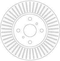 фото thumb №1, Диск ham lucas df6225 toyota iq 1.33 9 df6225 trw trw