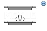 фото thumb №1, Meyle тормозные колодки тормозные ford перед fiesta 89-