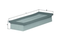 Купити Фільтр повітря knecht, фото thumb