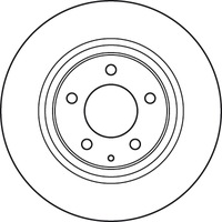 фото thumb №1, Trw диск тормозная mazda задняя rx-8 1,3 03-12