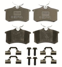 фото thumb №3, Тормозные диски тормозные колодки trw задняя - seat toledo ii iv-230mm